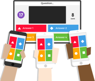 How could you use Kahoot quizzes to support, challenge and assess